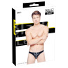 Black Level Men Slip Vinyl Helix Noir